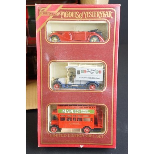 1123 - Collection of around 75 boxed diecast models to include mainly Matchbox Models Of Yesteryear featuri... 