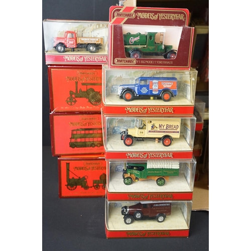 1123 - Collection of around 75 boxed diecast models to include mainly Matchbox Models Of Yesteryear featuri... 