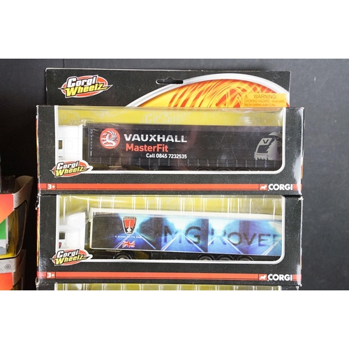 1124 - 24 Boxed Corgi Superhaulers diecast models plus 5 x boxed Corgi Wheelz diecast models, diecast ex, b... 