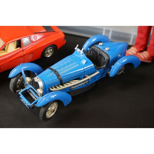 1222 - Collection of around 30 diecast models to include Corgi, Vanguards, Burago & Lledo examples, featuri... 