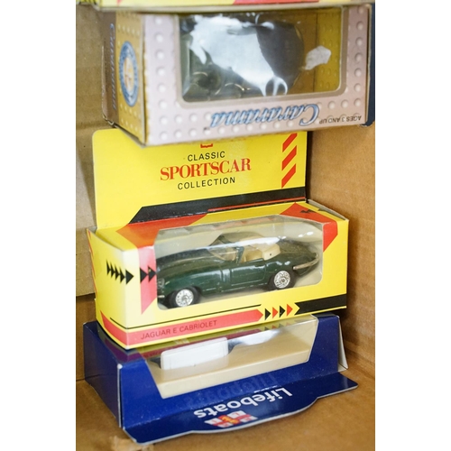 1230 - Collection of boxed & unboxed diecast models to include Britains farming models, boxed Burago 1/24 S... 