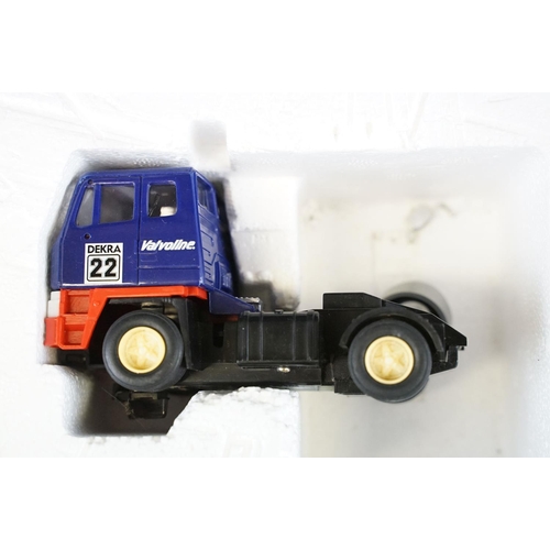 1234 - Collection of various Scalextric items to include a boxed Monster Trucks Valvoline Truck Vs Demon Tw... 