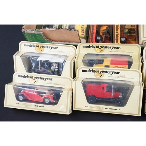 1257 - Around 60 Boxed Matchbox Models of Yesteryear diecast models, diecast ex, the odd box showing dentin... 