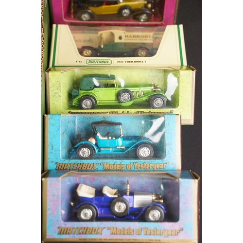 1257 - Around 60 Boxed Matchbox Models of Yesteryear diecast models, diecast ex, the odd box showing dentin... 