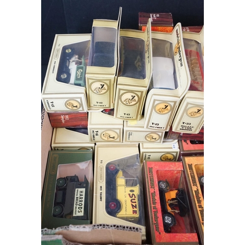 1257 - Around 60 Boxed Matchbox Models of Yesteryear diecast models, diecast ex, the odd box showing dentin... 