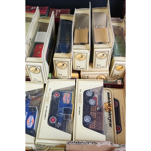 1257 - Around 60 Boxed Matchbox Models of Yesteryear diecast models, diecast ex, the odd box showing dentin... 