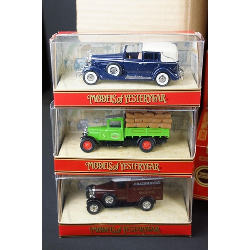 1258 - Around 45 Boxed Matchbox Models of Yesteryear diecast models, diecast ex, some boxes showing storage... 