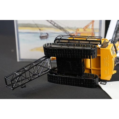 1259 - Boxed NZG 1/50 scale Model No. 500 Weserhutte Typ W180 Dragline Crawler diecast model, in inner poly... 