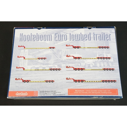 1260 - Boxed Conrad 1/50 scale Model No. 61114/0 Nooteboom Euro Lowbed Trailer with 4-Axle Extendible Lowbe... 