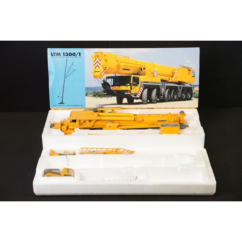 1264 - Boxed Conrad 1/50 scale Model No. 2097/0 Liebherr LTM 1300/1 Mobile Crane diecast model, in inner po... 