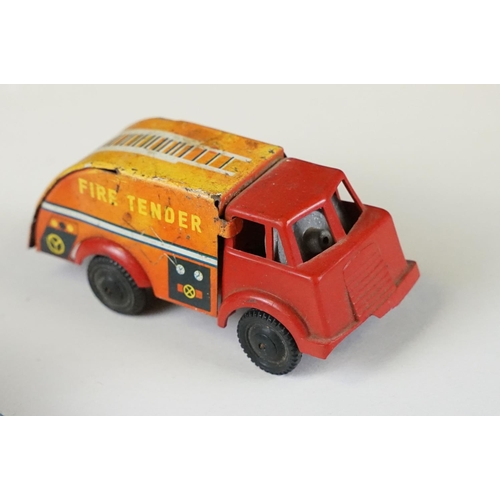 1283 - Collection of mid 20th C diecast & tinplate models to include Dinky & Corgi, featuring Dinky 250 Tal... 