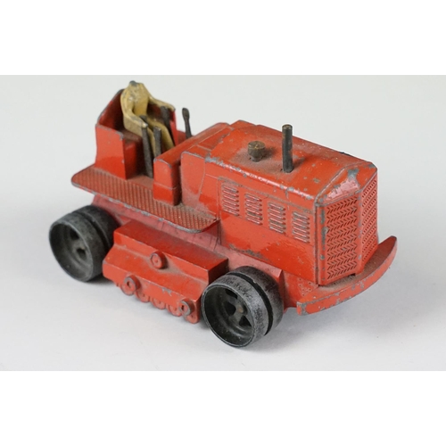 1283 - Collection of mid 20th C diecast & tinplate models to include Dinky & Corgi, featuring Dinky 250 Tal... 