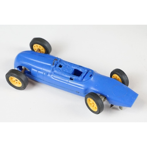 1286 - Five boxed Triang Scalextric racing car models to include C54 Lotus Racing Car in yellow, C82 Lotus ... 