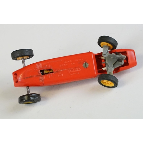 1286 - Five boxed Triang Scalextric racing car models to include C54 Lotus Racing Car in yellow, C82 Lotus ... 