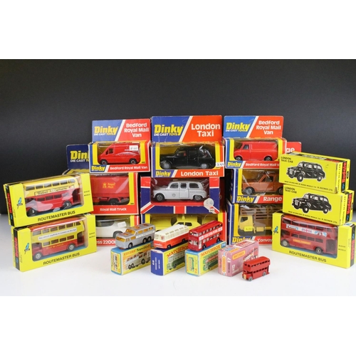 1313 - 18 Boxed diecast models to include 9 x Dinky (2 x 410, 284, 123, 278, 381, 192, 385 & 241), 5 x Budg... 