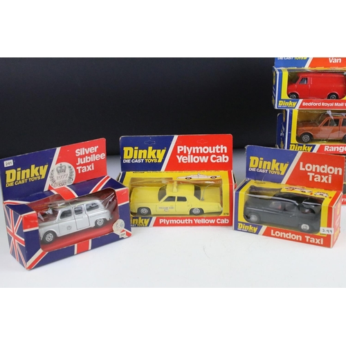 1313 - 18 Boxed diecast models to include 9 x Dinky (2 x 410, 284, 123, 278, 381, 192, 385 & 241), 5 x Budg... 