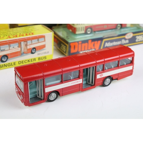 1314 - Five boxed Dinky diecast models to include 952 Vegas Major Luxury Coach (showing some paint wear), 2... 