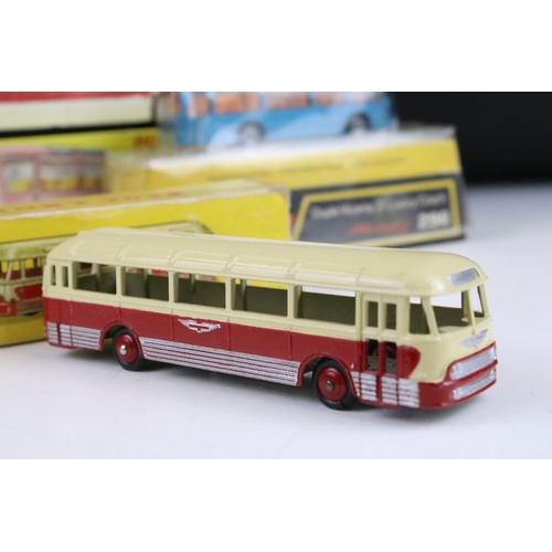 1314 - Five boxed Dinky diecast models to include 952 Vegas Major Luxury Coach (showing some paint wear), 2... 