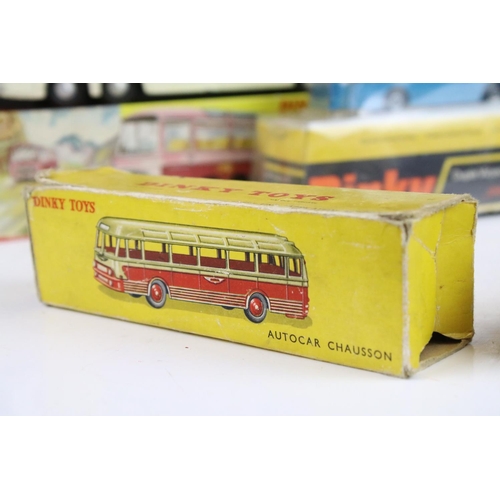 1314 - Five boxed Dinky diecast models to include 952 Vegas Major Luxury Coach (showing some paint wear), 2... 