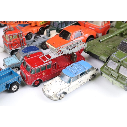 1315 - Collection of 24 play worn diecast models, mostly mid 20th C, to include Dinky, Corgi, Matchbox & To... 