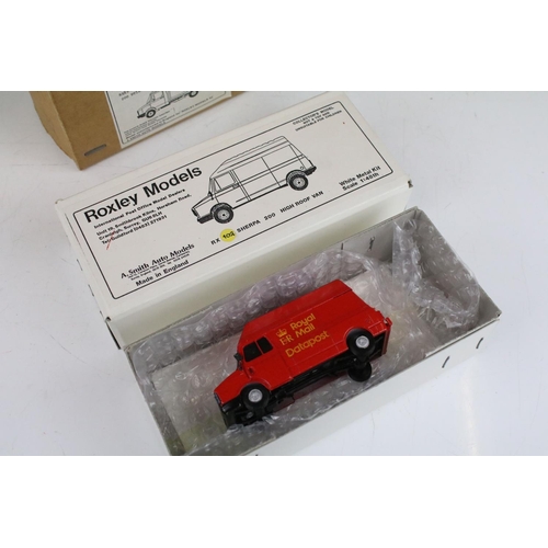 1316 - Three boxed metal models to include 2 x Roxley Models (RX 102 Royal Mail & RXK5 British Telecom) and... 