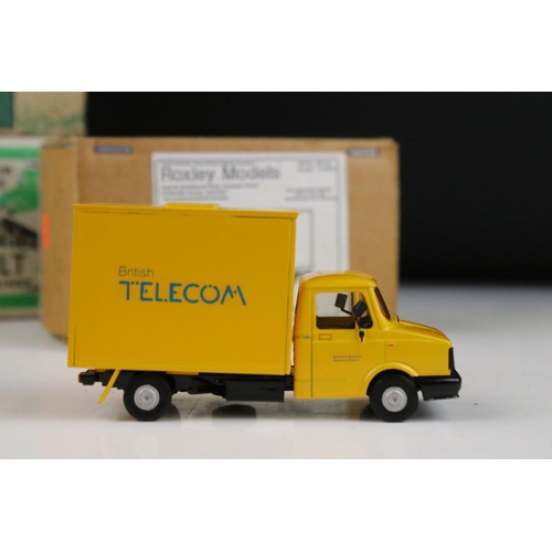 1316 - Three boxed metal models to include 2 x Roxley Models (RX 102 Royal Mail & RXK5 British Telecom) and... 