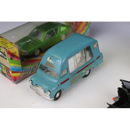 1318 - Collection of 14 diecast models, mostly mid 20th C, to include Dinky, Triang Spot-On, Corgi, Matchbo... 