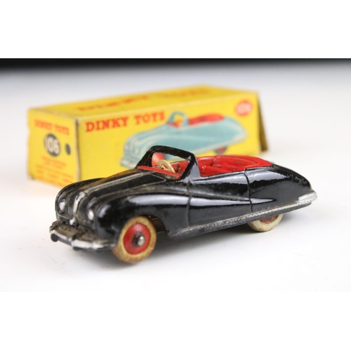 1353 - Seven boxed Dinky diecast models to include 260 Royal Mail Van, 238 Jaguar Tyoe D Racing Car in turq... 