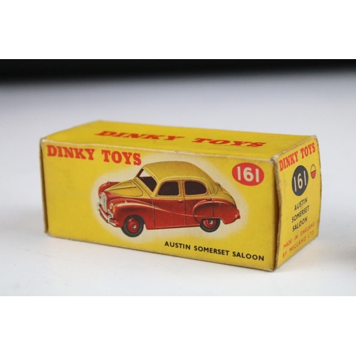 1353 - Seven boxed Dinky diecast models to include 260 Royal Mail Van, 238 Jaguar Tyoe D Racing Car in turq... 