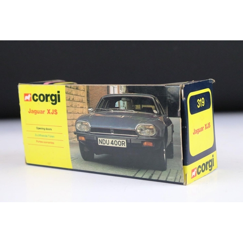 1356 - Seven boxed diecast models to include 5 x Corgi (319 Jaguar XJS in metallic red, 285 Mercedes Benz 2... 