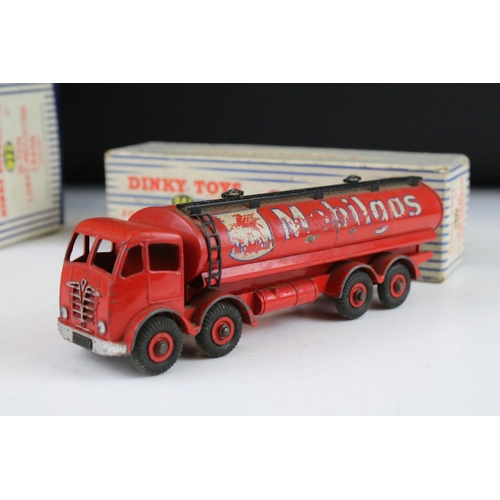 1360 - Five boxed Dinky Supertoys diecast models to include 905 Foden Flat Truck with chains (poles and cha... 