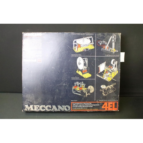 219 - Good collection of five Meccano sets contained within polystyrene packaging, overall near complete, ... 