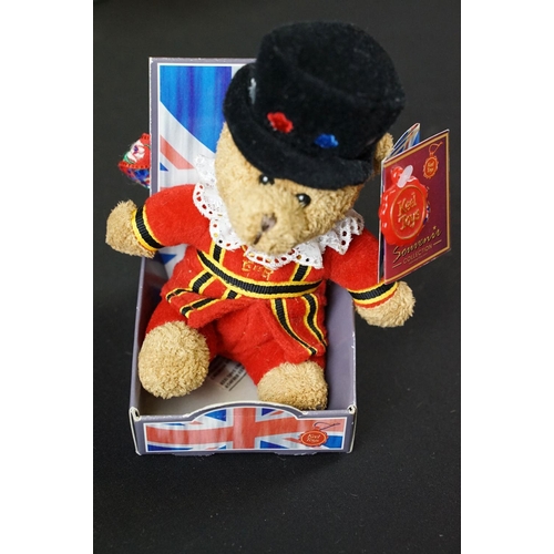 366 - Three boxed Steiff teddy bears / soft toys to include Muzzle Bear 1908 - 1990 Replica (ltd edn of 60... 