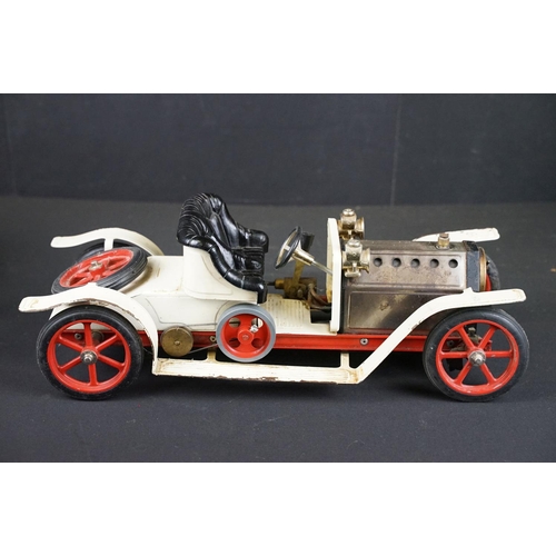 183 - Steam Engine - Collection of various Mamod steam engines to include boxed Mamod OW.1 Open Wagon, box... 