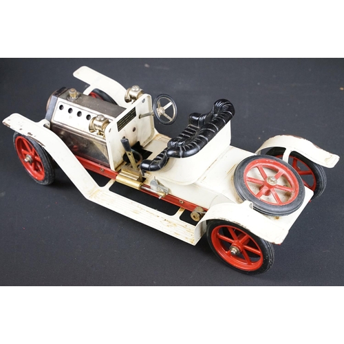 183 - Steam Engine - Collection of various Mamod steam engines to include boxed Mamod OW.1 Open Wagon, box... 