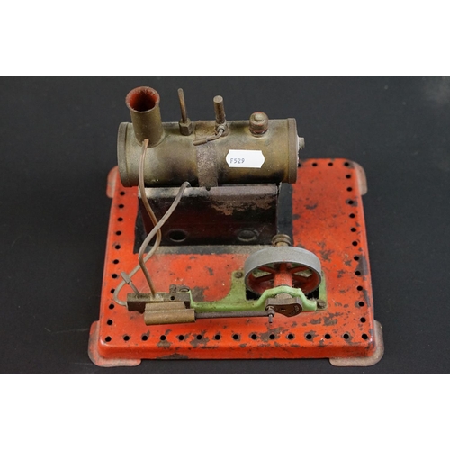 183 - Steam Engine - Collection of various Mamod steam engines to include boxed Mamod OW.1 Open Wagon, box... 