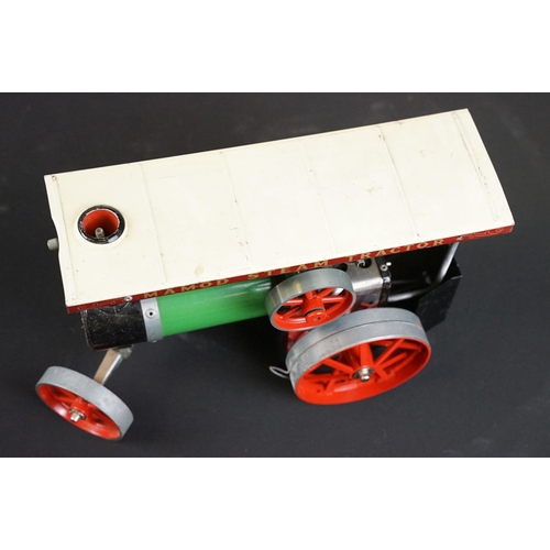 184 - Steam Engine - Boxed Mamod Traction Engine TE 1a model, complete with burner, scuttle and leaflet, m... 