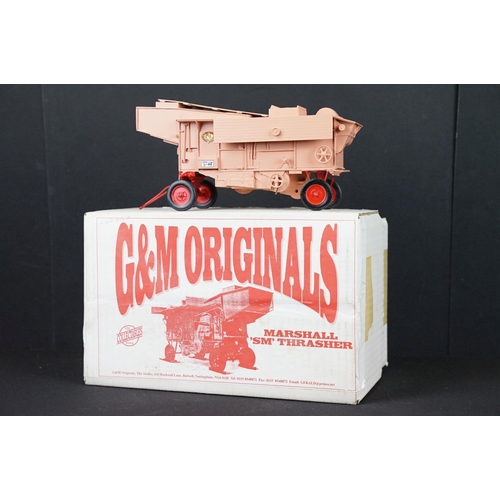 188 - Boxed G&M Originals Marshall 'SM' Thrasher (closed) 1/32 scale metal model, in salmon pink. (Model s... 