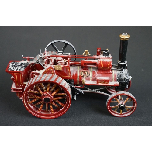 189 - Boxed G&M Originals Marshall Agricultural Traction Engine ltd edn metal model, 1/32 scale, in maroon... 