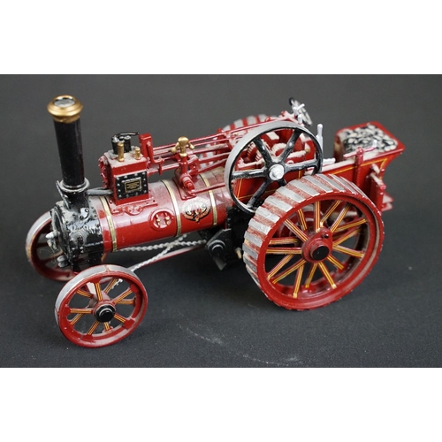 189 - Boxed G&M Originals Marshall Agricultural Traction Engine ltd edn metal model, 1/32 scale, in maroon... 