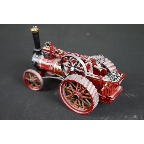 189 - Boxed G&M Originals Marshall Agricultural Traction Engine ltd edn metal model, 1/32 scale, in maroon... 