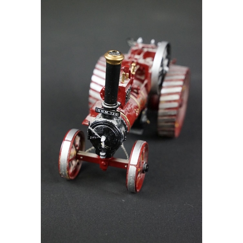 189 - Boxed G&M Originals Marshall Agricultural Traction Engine ltd edn metal model, 1/32 scale, in maroon... 