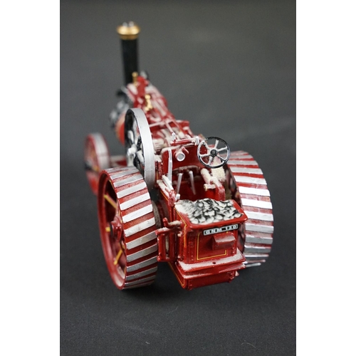 189 - Boxed G&M Originals Marshall Agricultural Traction Engine ltd edn metal model, 1/32 scale, in maroon... 