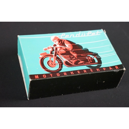 223 - Collection of six boxed and unboxed tin plate models to include boxed Wagner Pump On The Village Gre... 