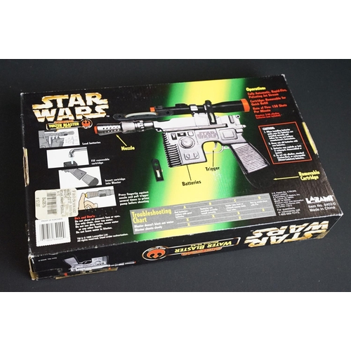 229 - Star Wars - Collection of four boxed Star Wars Kenner The Power Of The Force weapons to include Elec... 