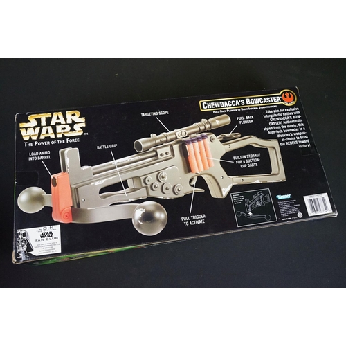 229 - Star Wars - Collection of four boxed Star Wars Kenner The Power Of The Force weapons to include Elec... 