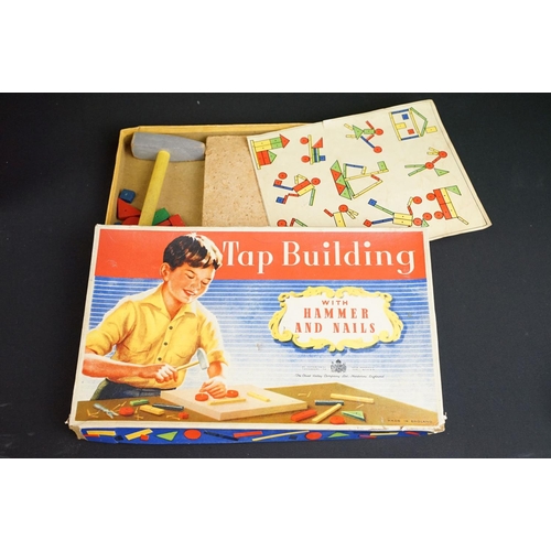 237 - Collection of various vintage boxed toys and games to include Tap Building, Junior Driver Steering W... 