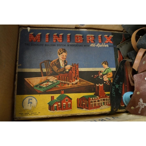 237 - Collection of various vintage boxed toys and games to include Tap Building, Junior Driver Steering W... 