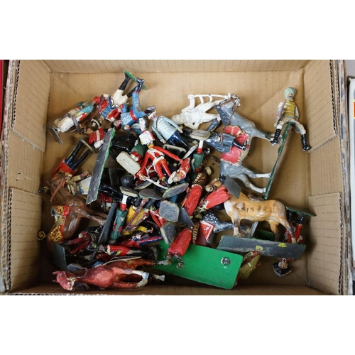 238 - Collection of toys and games to include quantity of diecast models to include Burago Porsche 356 B, ... 