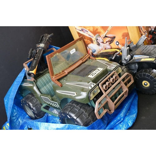 248 - Action Man - A collection of Hasbro Action Man figures, vehicles, weapons & accessories, plus a Matt... 